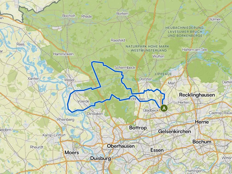 RTF RC Buer Westerholt 111 Km | Rennrad-Tour | Komoot